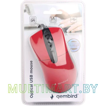 Мышь Gembird MOP-415-R картинка 5